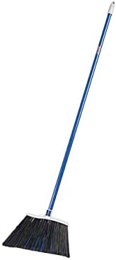 Quickie Extra-Reach Angle Broom with Flagged Bristles
