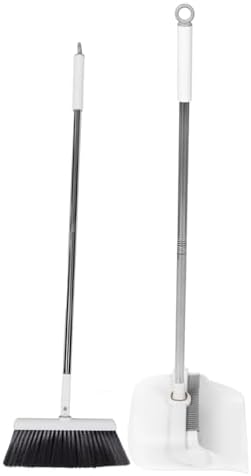 Beaupretty 1set Dustpan Broom Set with Long Handle