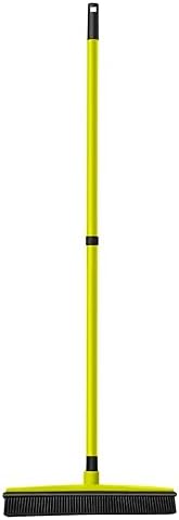 Kiplyki 180-Degree Rotatable Broom and Dustpan Combo Set 1