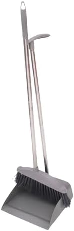 Ipetboom Long Handle Dustpan Broom Set