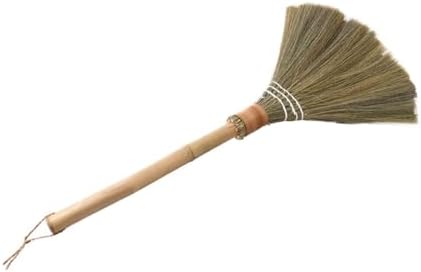 1pc Hand-Made Straw Woven Broom for Home Cleaning