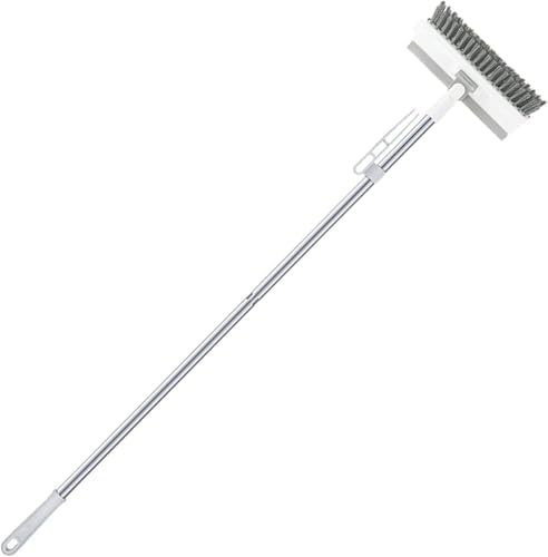 51 Adjustable Push Broom with Scraper
