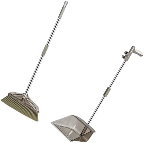 Healifty 1 Set Broom and Dustpan Cleaning Kit