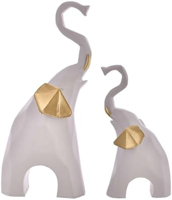 Generic Elephant Family Statue Antique Design Showpiece