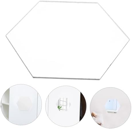 Ciieeo Hexagonal Wall Mirror Acrylic Modern Decor 1