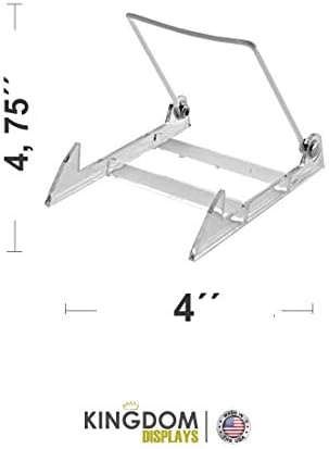 KINGDOM SOLUTIONS 12-Pack Adjustable Acrylic Easels 1