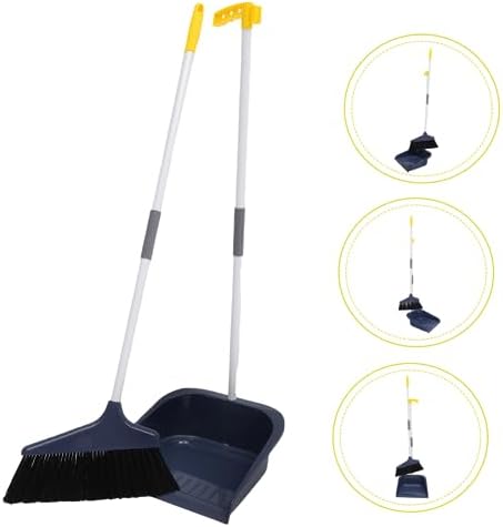 Lurrose Hand Broom with Dustpan Combo Set 1