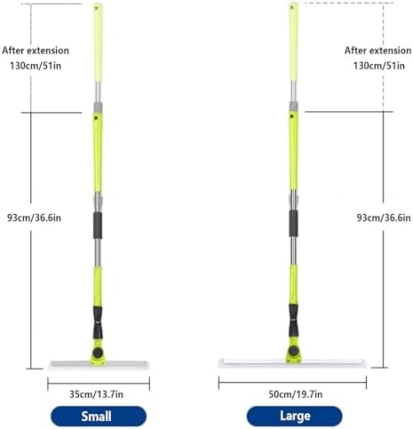 Air Broom with 51cm Long Handle for Floor Cleaning