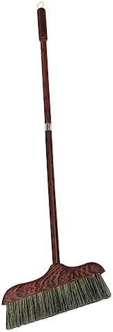 Ipetboom Floor Cleaning Broom Long Handle Heavy Duty Soft Bristle Tool