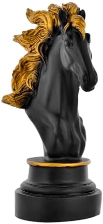 Craftique Soul Horse Face Antique Sculpture Art Decor Showpiece