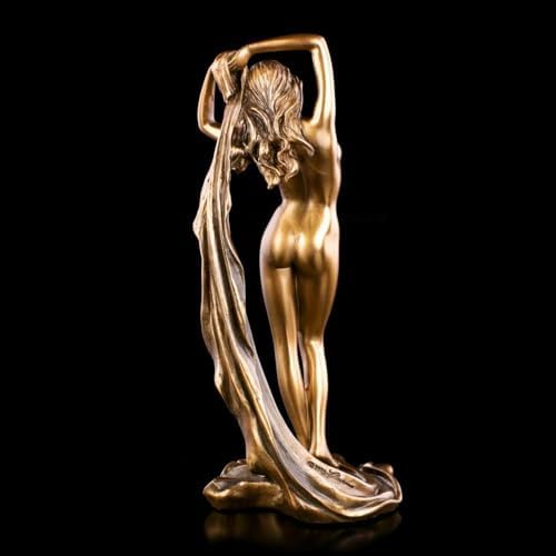 Resin Yoga Goddess Statue Art Bronze Sculpture