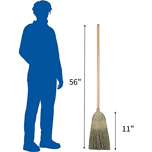 Genuine Joe Janitor Lobby Blend Broom 1