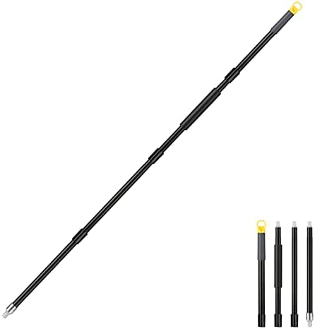 Extra Long Handle Push Broom - Garden Broom with 45 Angle