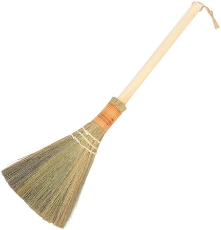 Beaupretty Handcrafted Bamboo Brush Broom
