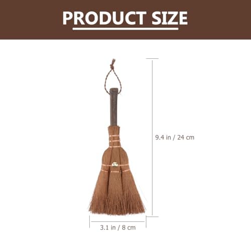 Ipetboom Mini Palm Broom - Natural Hand Broom for Small Spaces