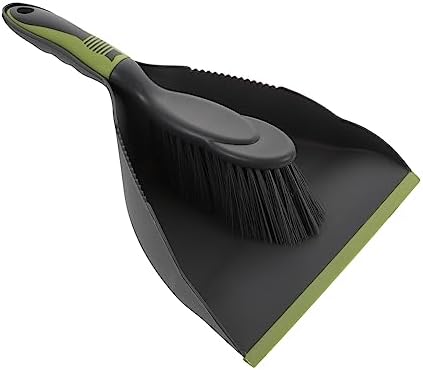 CALLARON 1Set Compact Broom with Mini Dustpan for Desktop and Car Cleaning