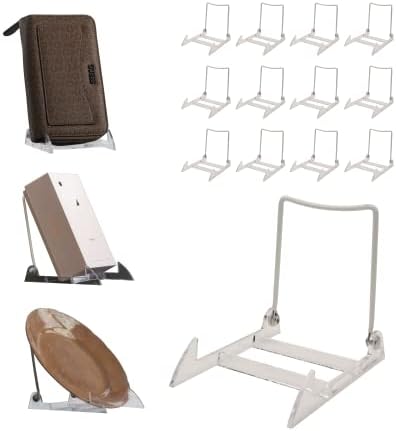 KINGDOM SOLUTIONS 12-Pack Adjustable Acrylic Easels 1