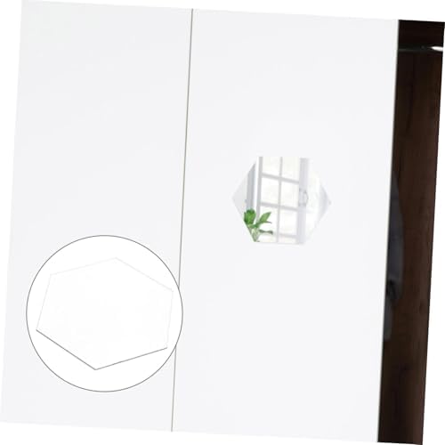 Ciieeo Hexagonal Wall Mirror Acrylic Modern Decor 1