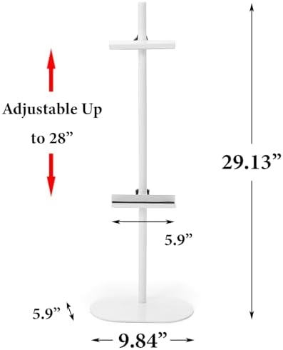 Ironlux Adjustable Tabletop Easel Stand - 28 Height Heavy Duty Metal Frame Holder