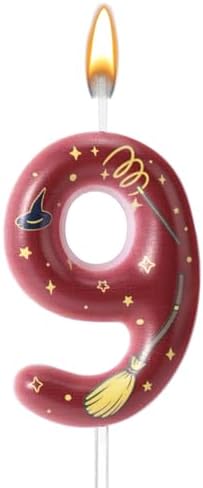 SAVITA Wizard Themed Birthday Candle 9
