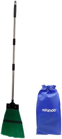 Xifando Heavy Duty Angle Broom for Courtyards and Outdoor Use 1