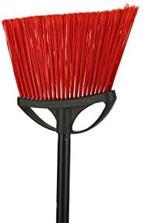 Alpine Industries 10-Inch Angle Broom - Heavy-Duty Pack of 3