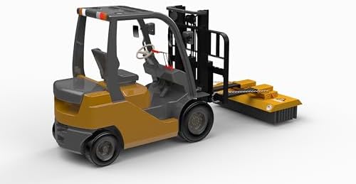Apex 60 Inch Forklift Broom - 6 Row Heavy Duty