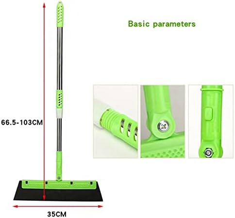 DDGURDH Hand Broom Dust-Free Scraper for Cleaning Hair Water and Glass