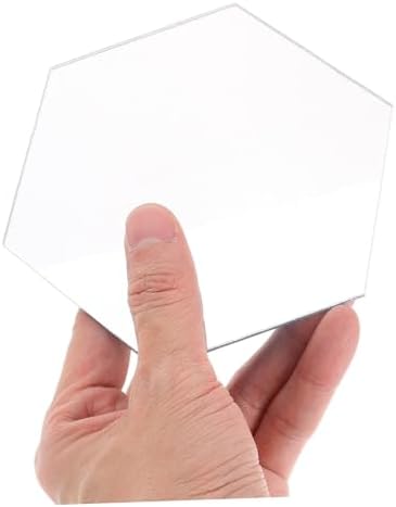 Ciieeo Hexagonal Wall Mirror Acrylic Modern Decor 1