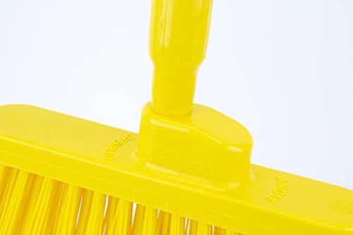 Sparta Color Coded Angle Broom 56 Inches Yellow