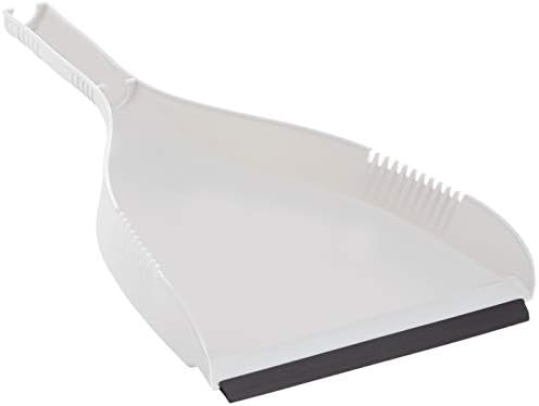 Superio Angle Broom with Clip-On Dustpan Set Soft Gray