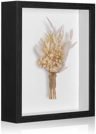 MUXIUNT 11x14 Shadow Box with Linen Foam Back