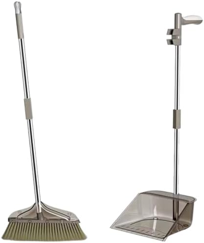 Healifty 1 Set Broom and Dustpan Cleaning Kit