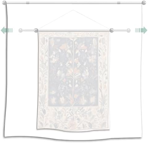 Yandood Telescopic Rod 17-32 Inch for Tapestries 1