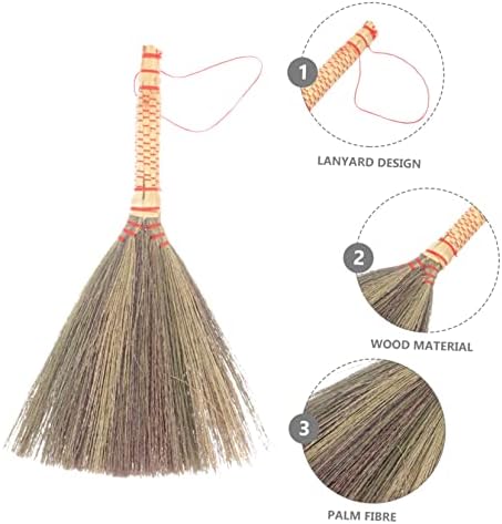 WHAMVOX Straw Woven Duster for Hard to Reach Areas 1