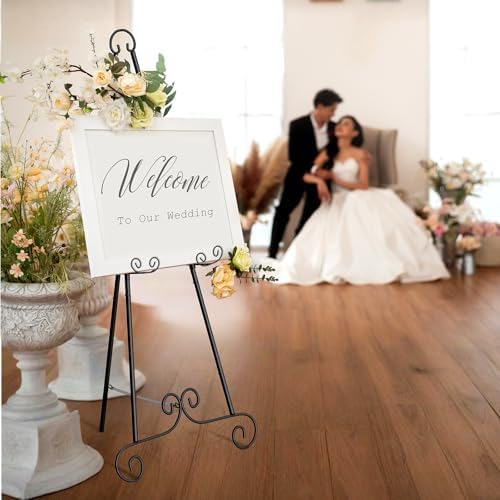 Nandae 46 H Metal Scroll Display Easel