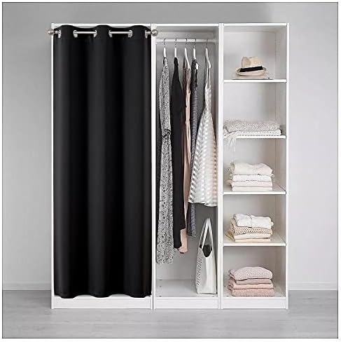 Joydeco Door Curtain for Closet Doors 78 Inches Long