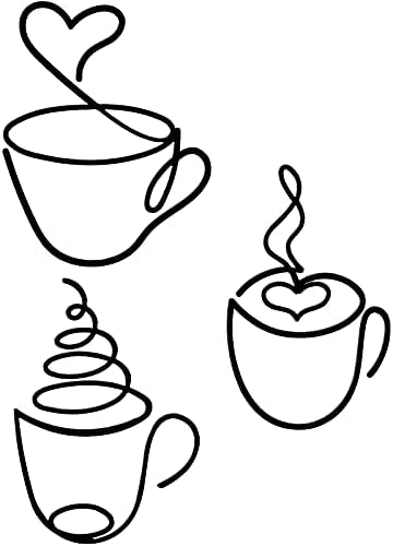 Ferraycle 3 Piece Coffee Themed Metal Wall Art