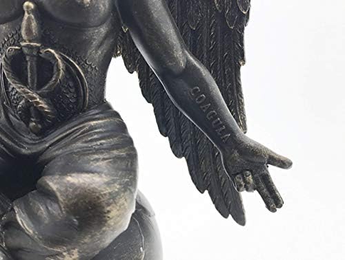 Baphomet Horned Goat Solve et Coagula Statue 10 Inch