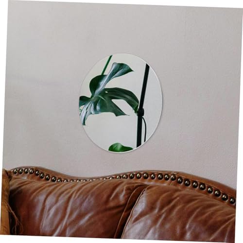 ZUNOXAZ Round Acrylic Mirror for Modern Wall Decor