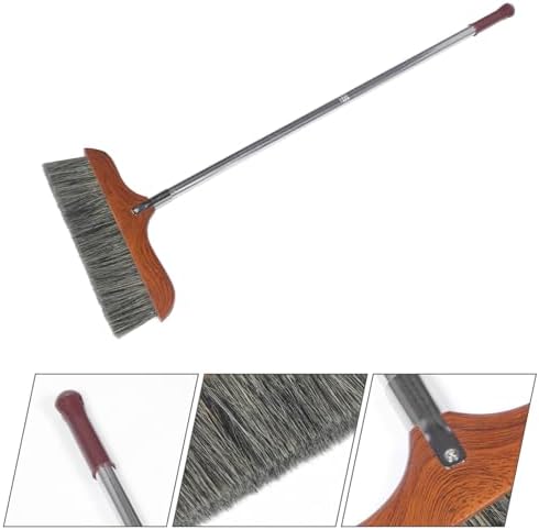 HIAKDOFT Handle Soft Broom Detachable Design