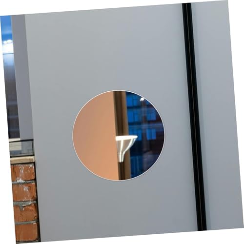 ZUNOXAZ Round Acrylic Mirror for Modern Wall Decor