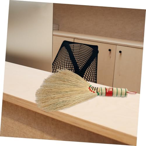 CALLARON Handwoven Mini Broom for Home Cleaning