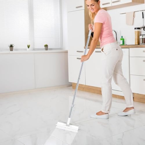 51 Adjustable Push Broom with Scraper