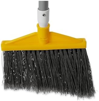 Rubbermaid 6385GRA Angled Broom - Gray Bristles