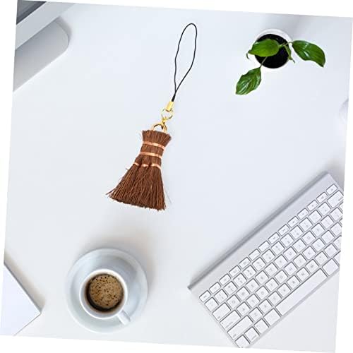 TOVINANNA Mini Hand Broom for Tea Ceremony and Surface Cleaning