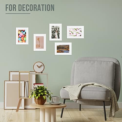 Golden State Art 4x6 Picture Frames With Easel 50 Pack White