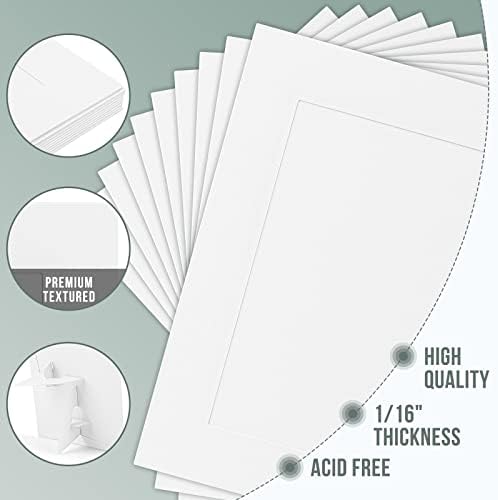 Golden State Art 4x6 Picture Frames With Easel 50 Pack White