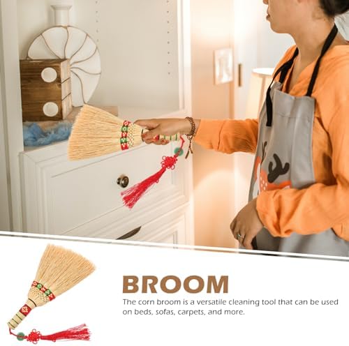 Zerodeko Handmade Chinese Style Corn Broom for Cleaning 1