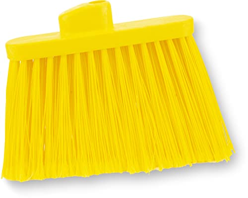 SPARTA Angle Broom Head 12 Inches Yellow